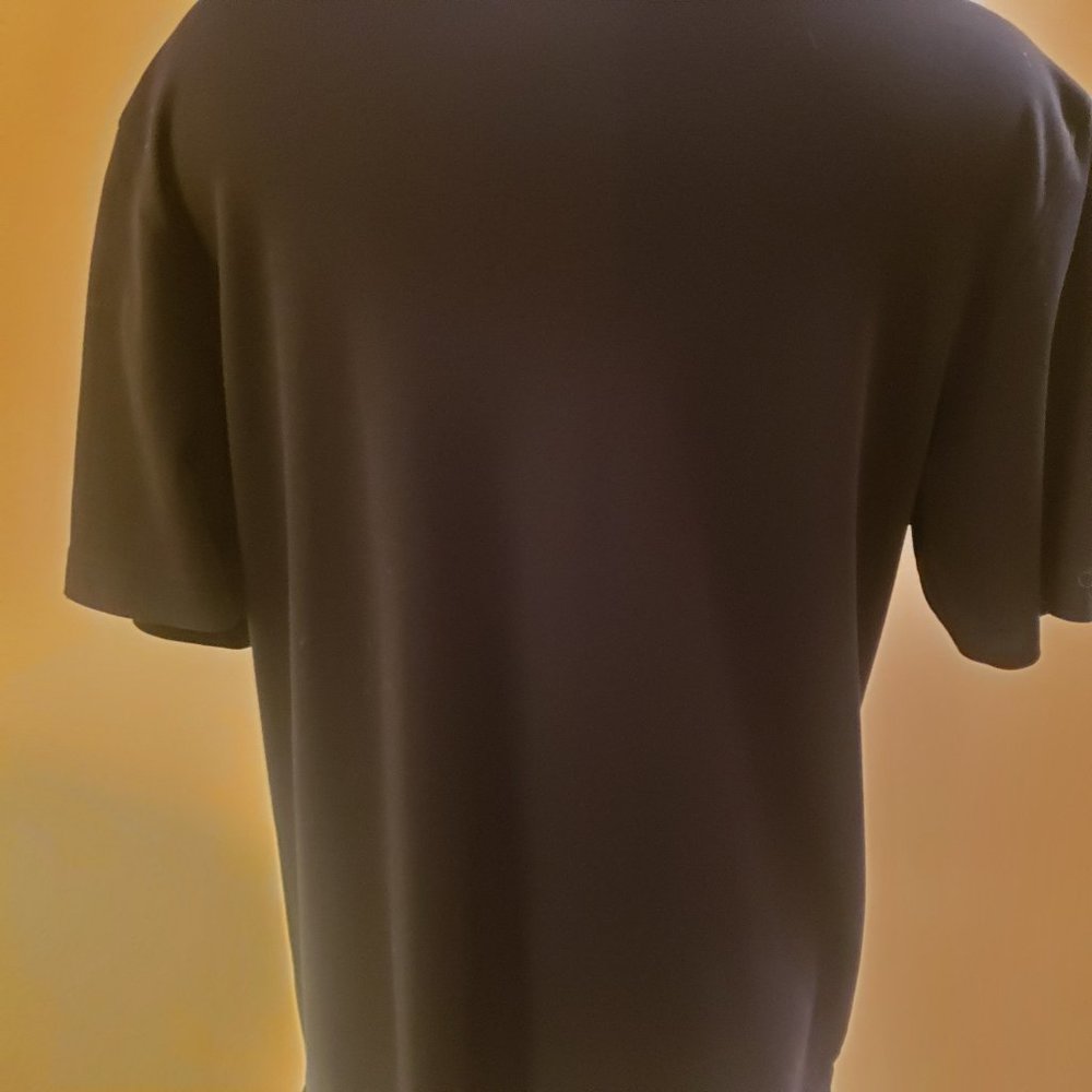 Men's Robert Barakett 100% Pima Cotton Black Tee